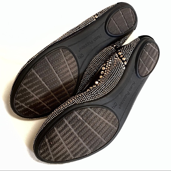 Hush Puppies Chaste Studded Ballet Flats Black - Picture 6 of 13